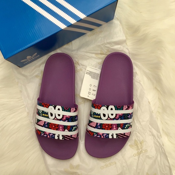 ADIDAS Originals Printed Slide Sandals - Picture 4 of 7